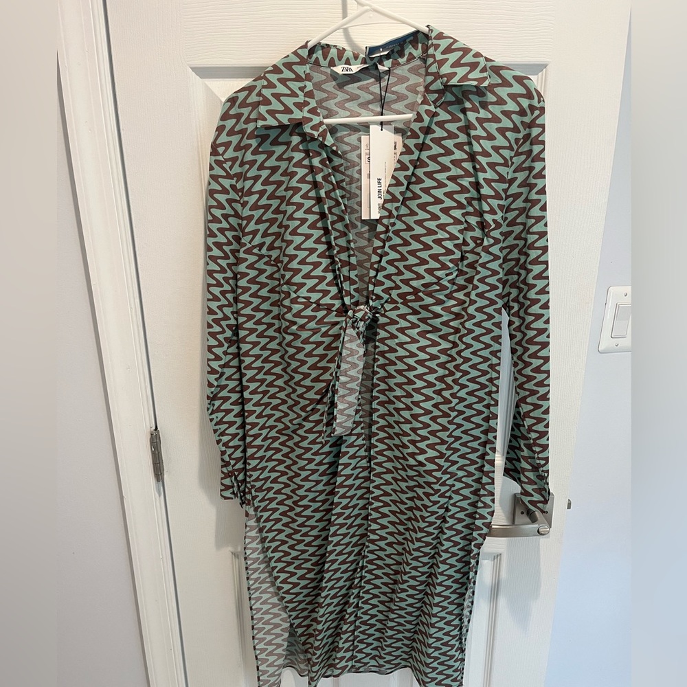 NWT ZARA ‘THE LISSIE SHIRT’